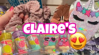 Claires Shopping 2021 Shop with Me at Claires [upl. by Lede]