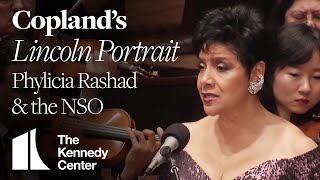 Copland Lincoln Portrait  Phylicia Rashad and the National Symphony Orchestra [upl. by Atreb791]