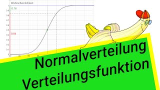 Normalverteilung Verteilungsfunktion [upl. by Tranquada]