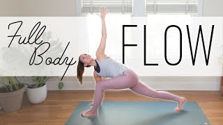 Full Body Flow  20Minute Yoga Practice [upl. by Kipper]