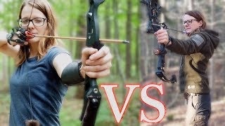 Compound Bow VS Recurve Bow Which is better [upl. by Gabe594]