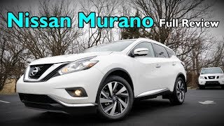 2018 Nissan Murano FULL REVIEW  Platinum Midnight Edition SL SV amp S [upl. by Sitoiganap729]