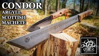 Wonderful Balance and Fantastic Function Condor Argyll Scottish Machete [upl. by Berne]