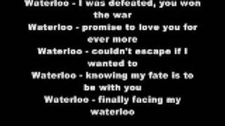 WATERLOO WITH LYRICS [upl. by Bayard]