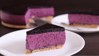 NoBake Blueberry Cheesecake Recipe [upl. by Bertina]