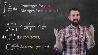 Comparison Test for Improper Integrals [upl. by Hctub]