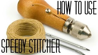 How To Sew using a Speedy Stitcher [upl. by Pearson729]