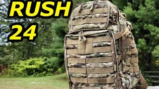 511 Tactical Rush 24 Backpack Full Review [upl. by Yborian]