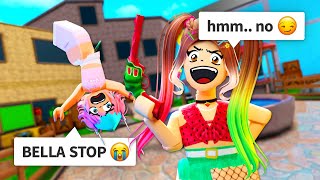 I REGRET TEACHING IBELLA THIS ROBLOX GLITCH [upl. by Anahsohs]