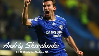 Andriy Shevchenko  ALL 22 Goals For Chelsea FC  HD [upl. by Asssilem]