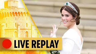 Royal Wedding of Princess Eugenie FULL Arrival amp Procession [upl. by Aerdnahc343]