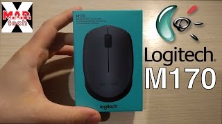 Logitech M170 Wireless USB mouse Unboxing [upl. by Llenahs348]