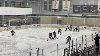 Pittsburgh Penguins power play drill [upl. by Regina339]