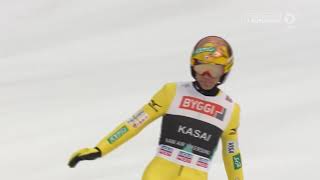 Skifliegen Vikersund 2017 Noriaki Kasai 2395m FULL HD [upl. by Daus726]