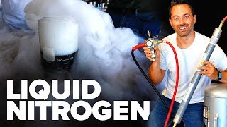 Making Liquid Nitrogen From Scratch [upl. by Breed]