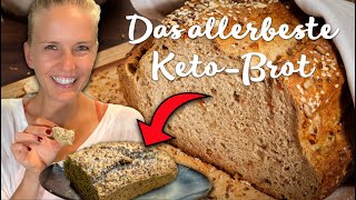 Das ALLERBESTE KetoBrot der Welt [upl. by Seel]