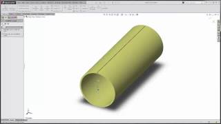 SOLIDWORKS  Flatten Pipes using Insert Bends [upl. by Inaffets]