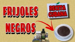 Frijoles Negros estilo cubano [upl. by Ainehs610]