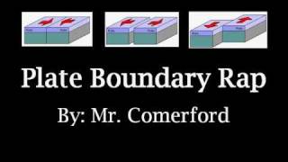 Mr Comerford  Plate Boundary Rap [upl. by Merth379]