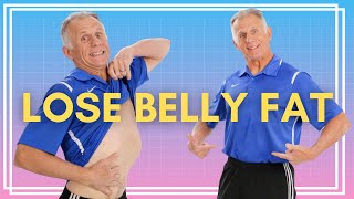 How to Lose Belly Fat in ONE Week at Home with 3 Simple Steps [upl. by Akenaj]