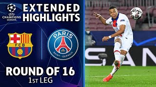 Barcelona vs Paris SaintGermain Extended Highlights  UCL on CBS Sports [upl. by Morita]