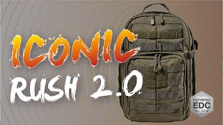 New 511 TACTICAL RUSH 12 20  Iconic EDC Backpack [upl. by Vladi]