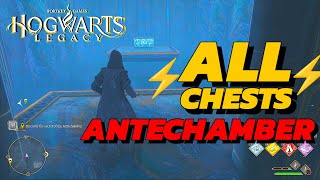 Hogwarts Legacy  ALL Secret Chests  Antechamber [upl. by Bugbee]