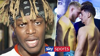 KSI makes his FINAL prediction for Jake Paul vs AnEsonGib [upl. by Pasadis870]