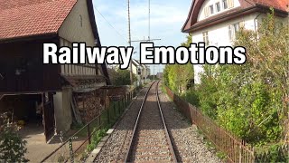 🚆 Train ride into Zurich Lowlands Cab Ride Switzerland  S15 Rapperswil  Niederweningen [upl. by Oravla]