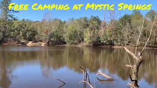 Free Camping at Mystic Springs Recreation Area in FL [upl. by Idnas]