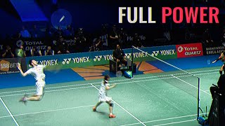 15 Badminton Rallies with All Out ATTACK [upl. by Annasor468]