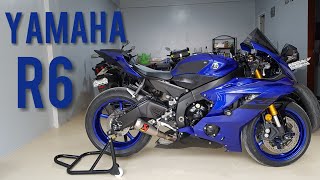 Yamaha R6 Full Review  Sound Check First Ride Issue  PH [upl. by Kcid]