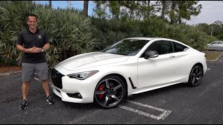 Is the 2021 Infiniti Q60 Red Sport 400 a good luxury sport coupe to buy [upl. by Aniratak]