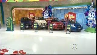 The Price is Right September 19 2011 40th Season Premiere amp 4 CARS OFFERED IN RACE GAME [upl. by Haimorej]