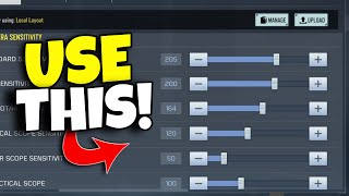 The PERFECT Sensitivity Settings in CODM Season 2 [upl. by Fiedling845]