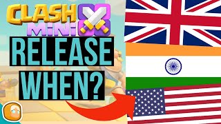 When will CLASH MINI come to YOUR COUNTRY RELEASE DATE speculation [upl. by Onid]