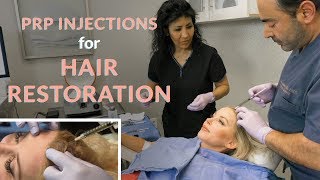 PRP Injections For Hair Restoration Over 50 [upl. by Rech]