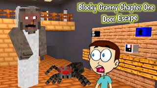 Blocky Granny Chapter One  Android Game  Shiva and Kanzo Gameplay [upl. by Ennelram]