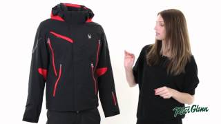 Spyder Mens Bromont Insulated Ski Jacket Review by Peter Glenn [upl. by Mcclenaghan]