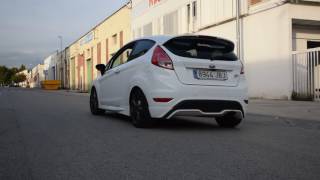 Ford Fiesta ST Straight Pipe exhaust sound [upl. by Landahl]