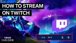 How To Stream On Twitch [upl. by Aitnohs]