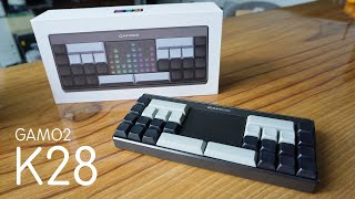 The Ultimate Rhythm Game Keyboard  gamo2 K28 [upl. by Llewen664]