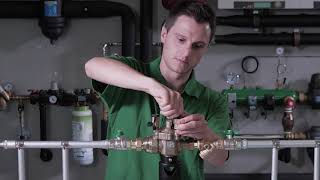 Caleffi Backflow Installation and Function Test [upl. by Aylmar]