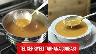 Tel Şehriyeli Tarhana Çorbası Nasıl Pişirilir  Naciye Kesici  Yemek Tarifleri [upl. by Starinsky]