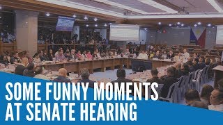 Some funny moments at Senate hearing [upl. by Aihsein572]