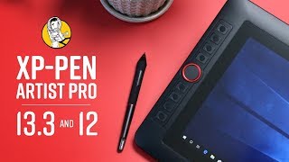 XPPen Artist 133 Pro and 12 Pro Review [upl. by Avrit]