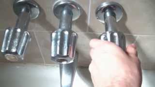 How To Fix A Leaking Bathtub Faucet Quick And Easy [upl. by Koslo867]