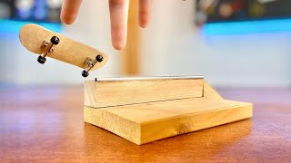 How To Make This Awesome Fingerboard Ledge EASY TO FOLLOW [upl. by Akiam]