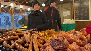 🇵🇱 POLISH STREET FOOD KRAKOW POLAND WALKING TOUR 4K HDR [upl. by Elwyn609]