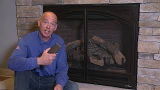 How to Relearn or RePair RC100200300 Fireplace Remote Control [upl. by Nehtiek]